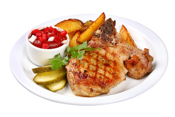 Grilled beefsteak
