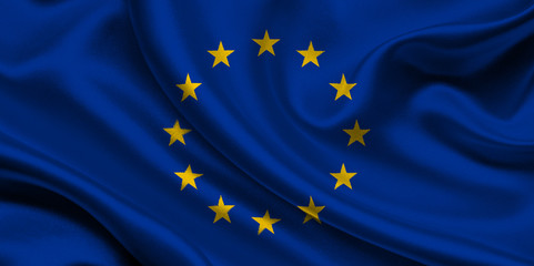 Flag of Europe - obrazy, fototapety, plakaty
