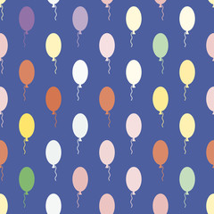 Obraz premium seamless background with balloons