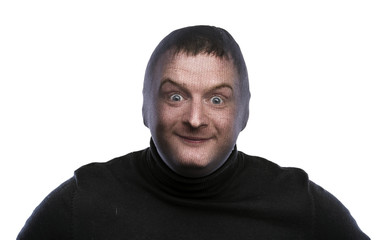 Obraz premium Thief in balaclava