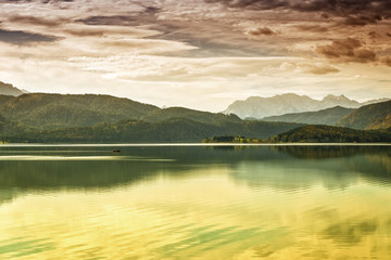 Waterfront from Walchensee Bavaria