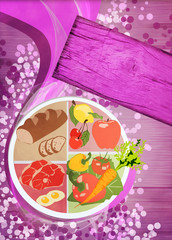 Food background