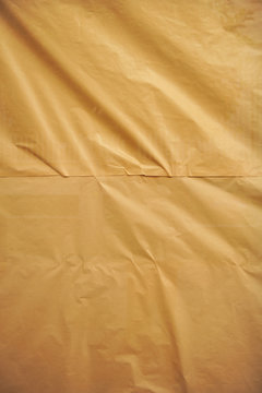 Kraft paper used wrinkled