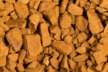 coffee as a background. super macro