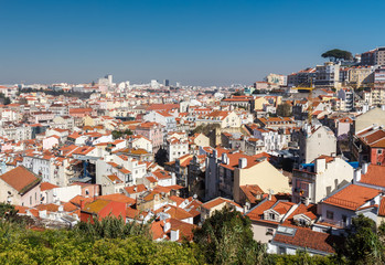 Fototapeta na wymiar View of Lisbon. Portugal. Europe