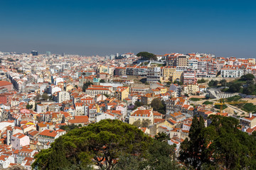 Fototapeta na wymiar View of Lisbon. Portugal. Europe