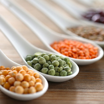 Beans, peas and lentils