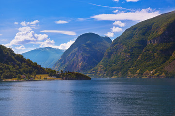 Fjord Sognefjord - Norway