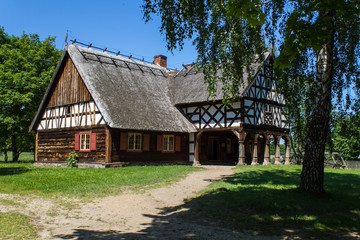 Fototapeta na wymiar Polish historic village house