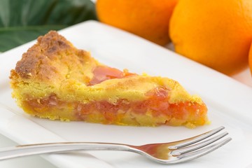 crostata con marmellata di arancia