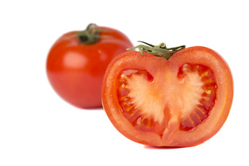 A slice of tomato