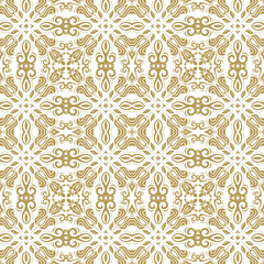 Orient Seamless  Pattern. Abstract Background