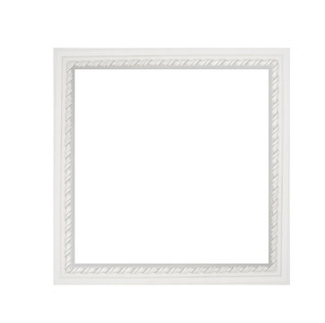 Architectural Square White Frame Molding