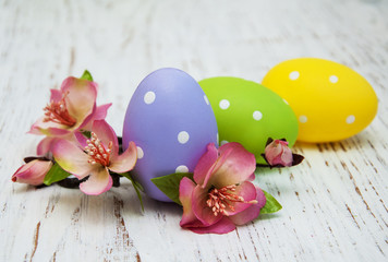 Obraz na płótnie Canvas Easter eggs