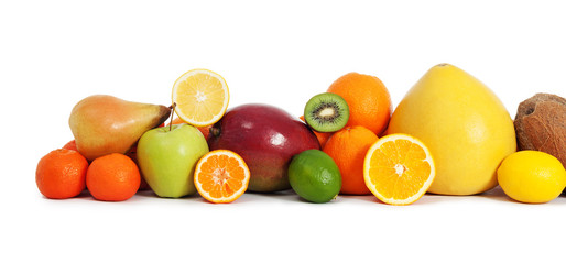 Fototapeta na wymiar Vitamin fruits