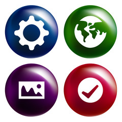 Vector template design elements