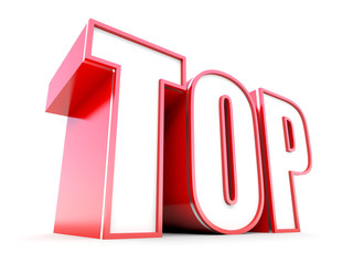 Top - glossy red tag