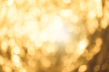 Obraz premium Tło - bokeh - złoto