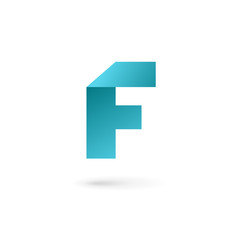 Letter F logo icon design template elements