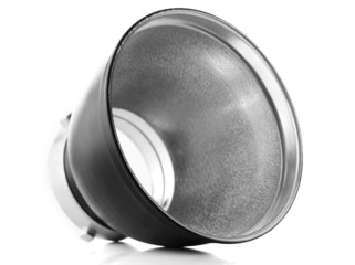 Reflector isolated on white