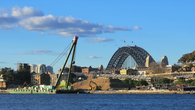Construction site, Sydney