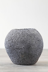 Antique art ceramic jar