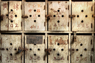 Chinese type mailbox
