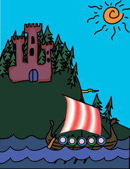 Viking castle
