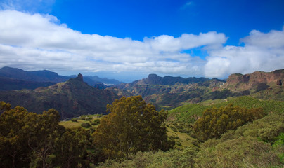 Caldera de Tejeda in winter