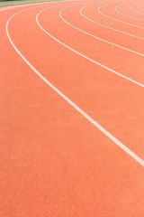 Running track for athletics