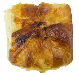 Cheese pie studio isolated