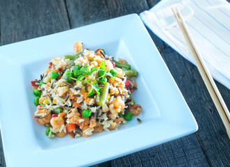 rice with vegetables