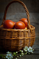 eggs in basket