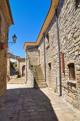 Alleyway. Guardia Perticara. Basilicata. Italy.