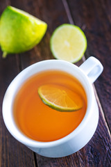 tea with lemon