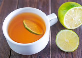 tea with lemon