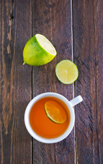 tea with lemon
