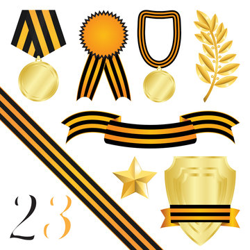 Collection Of Elements Of Design For Congratulations On 23