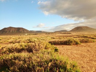 volcans à Fuerteventura