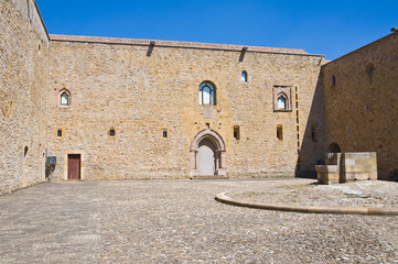 Fototapeta na wymiar Lagopesole Castle. Basilicata. Italy.