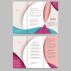 Abstract brochure template