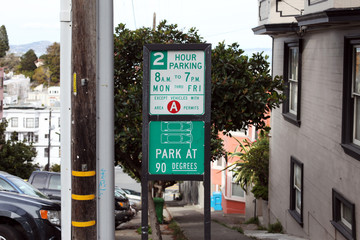 Parkschilder - San Francisco