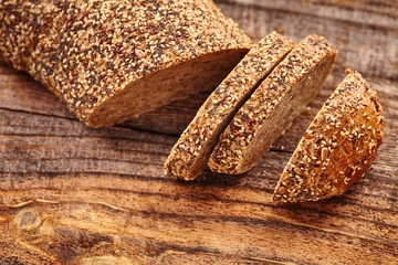 Bread with seeds