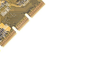 Computer chip isolated
