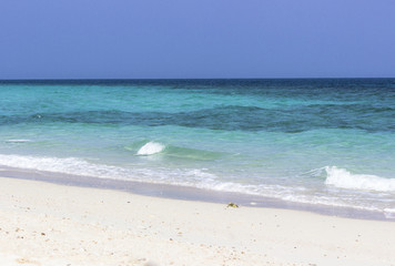Beach and tropical sea