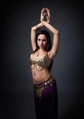 oriental dress for a belly dancer