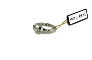 Ring isolated on a white background
