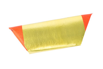 Silver, gold, joss paper for Chinese celebration