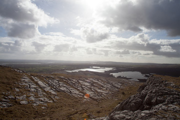 Scenic Landscape Irland - Burren