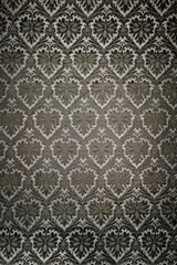 fabric with a brilliant large pattern